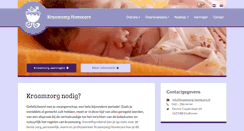 Desktop Screenshot of kraamzorg-homecare.nl